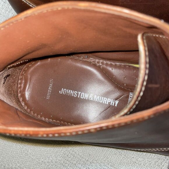 Johnston & Murphy Men’s Chukka Boots Size 12 M Brown Leather Going Out Party Fun main image 6